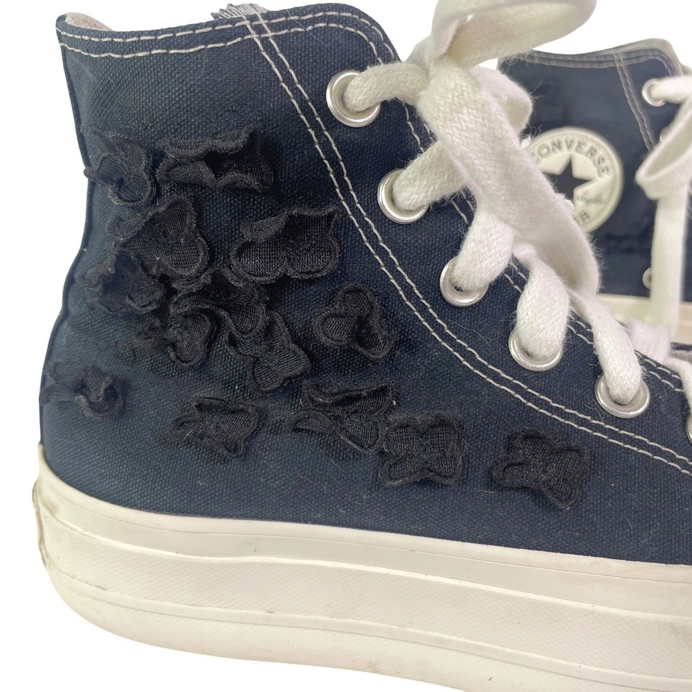 Converse Chuck Taylor All Star Lift Flowers Platform High Top Sneaker Womens 6.5